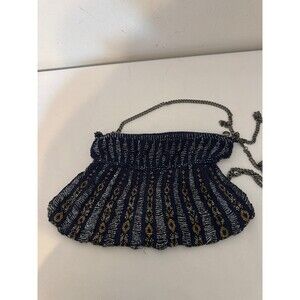 MARY FRANCES ART DECO BEADED CROSSBODY/CLUTCH nwot